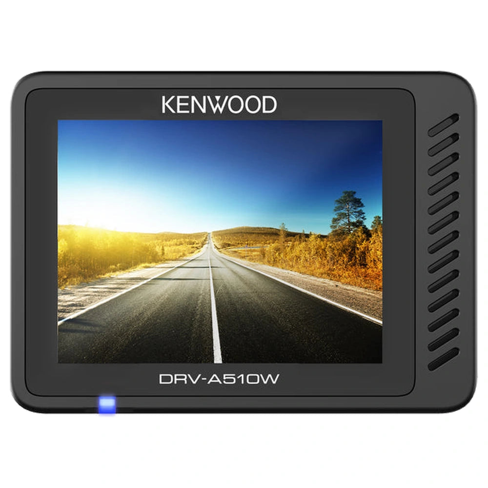 Kenwood 4K HD Dash Cam with 2" Display GPS WiFi and Rear-View Cam
