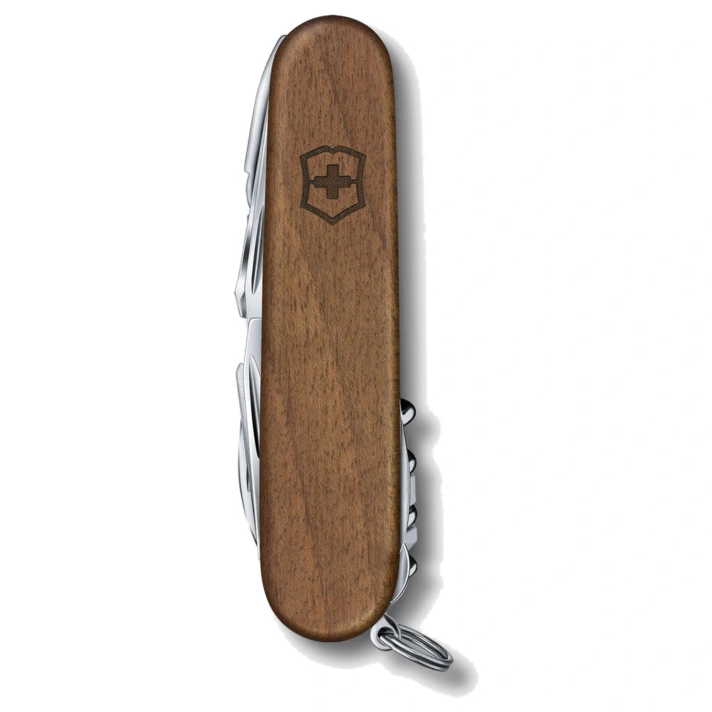 Victorinox Swiss Champ Walnut Multi-Tool Pocket Knife