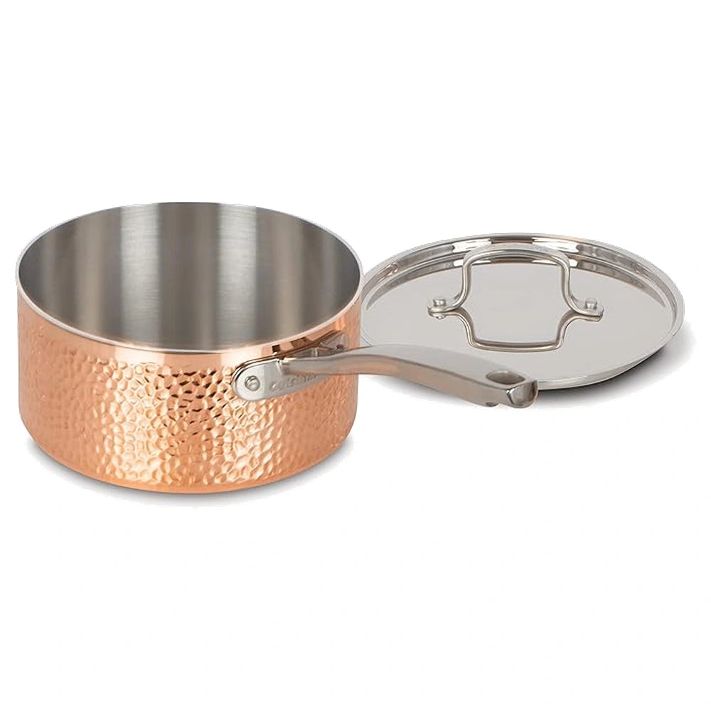 Cuisinart 8Pc Hand Hammered Copper 5-Ply Cookware Set
