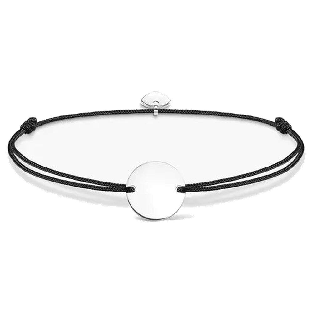 Thomas Sabo Little Secret Coin Bracelet - Black/Silver