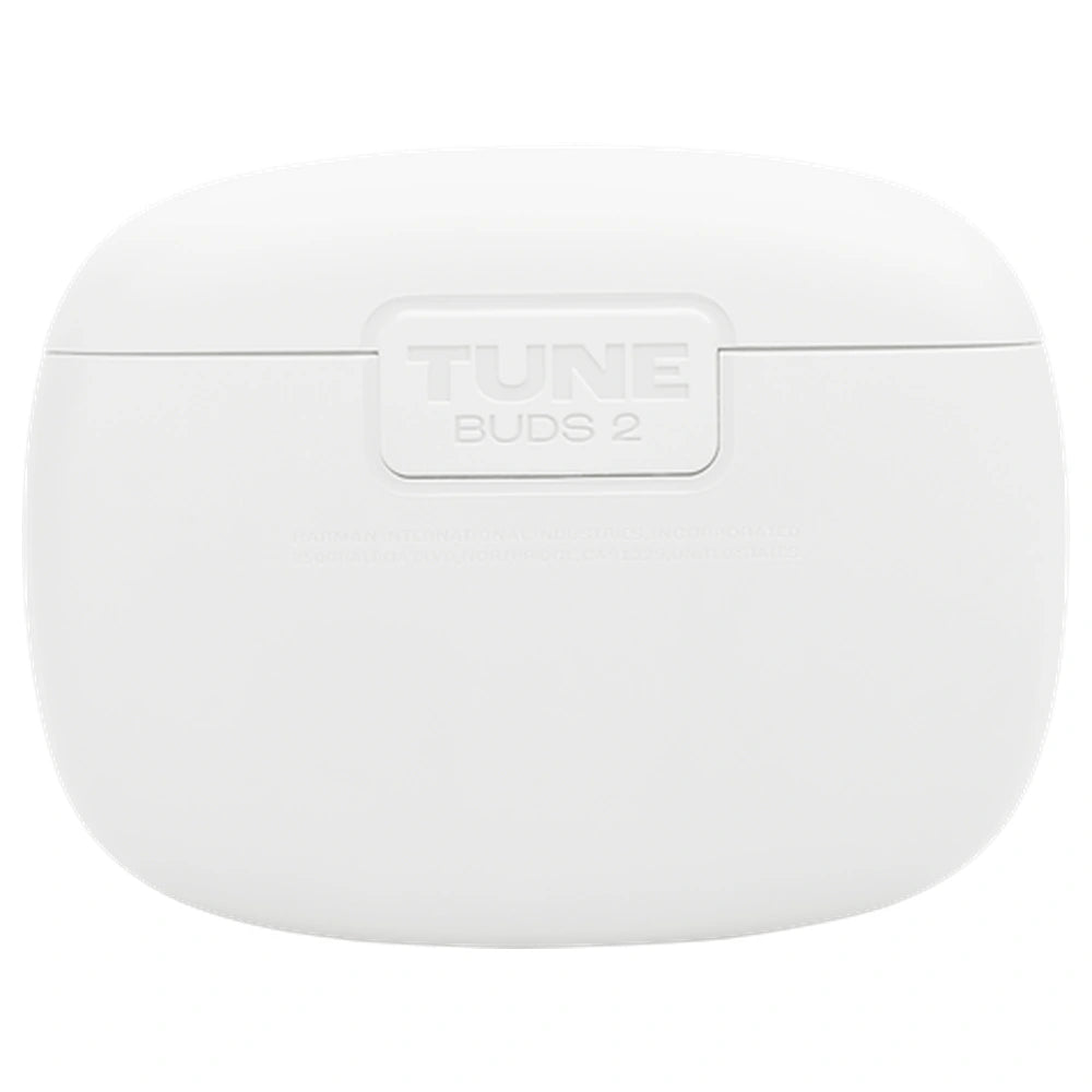 Écouteurs sans fil à réduction de bruit JBL Tune Buds 2 - Blanc