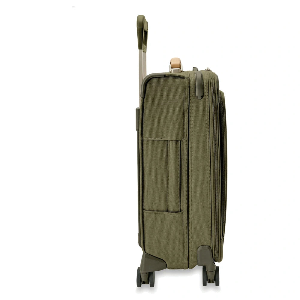 Briggs & Riley Baseline Essential 22" Carry-On Expandable Spinner - Olive