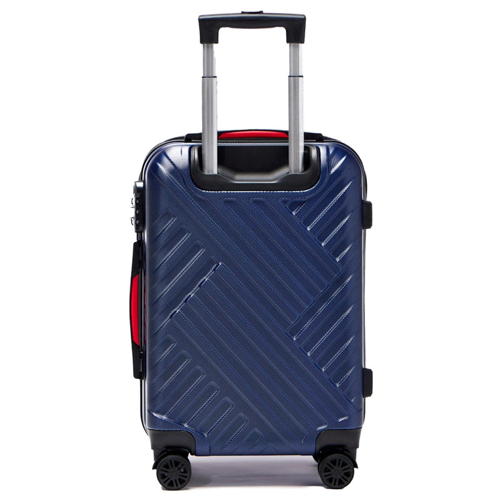 LUNA Ella 3Pc ABS Luggage Set (20 inches, 24 inches, 28 inches) - Navy