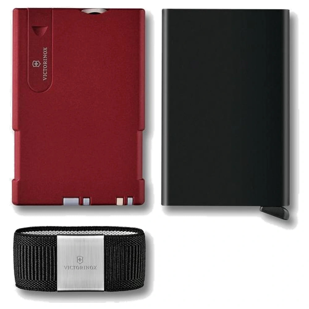 Victorinox Swiss Army Smart Card Wallet - Iconic Red