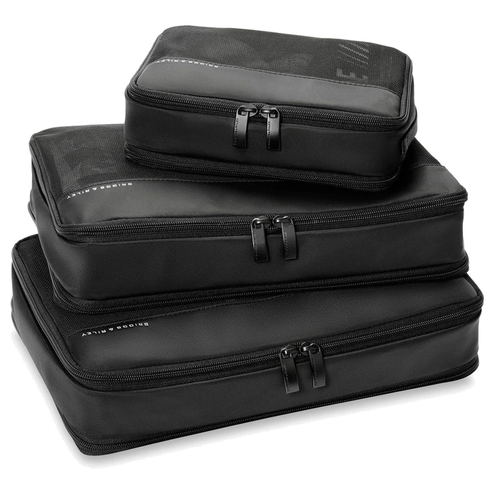 Briggs & Riley Carry-On Compression Packing Cube Set - Black