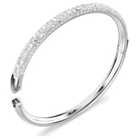 Bracelet Swarovski Meteora, pavé Neige, blanc, plaqué de rhodium