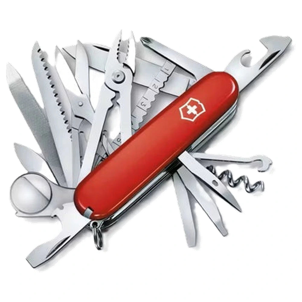 Victorinox Swiss Champ 33-Function Pocket Knife - Red