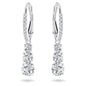 Swarovski Attract Trilogy Earrings - White