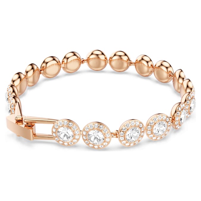 Swarovski Angelic Bracelet - White, Rose Gold