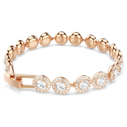 Swarovski Angelic Bracelet - White, Rose Gold