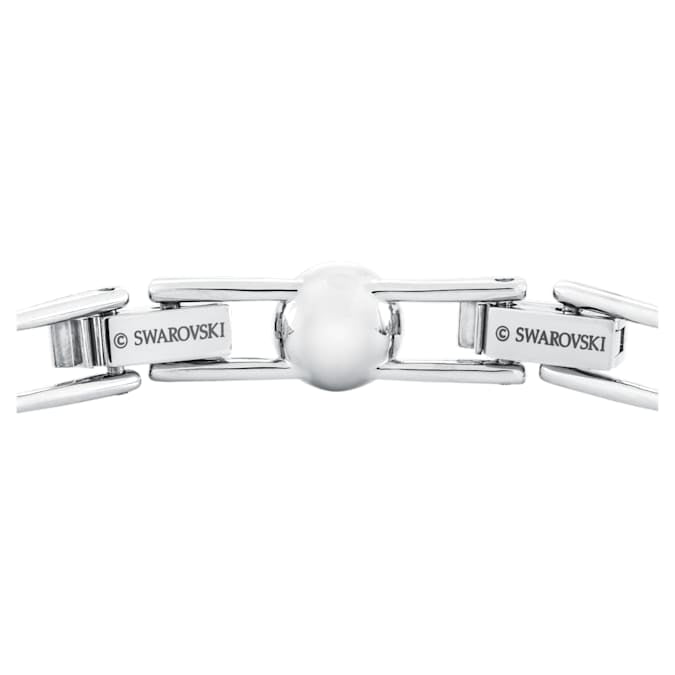 Swarovski Angelic Bracelet, Round Cut, Pavé, Small, White, Rhodium Plated